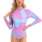 3-Piece Alphabet Muslim Swimsuit