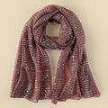 Plain Crinkle Long Hijab Scarf