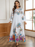 Ethnic Printed Loose Kaftan
