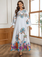 Ethnic Printed Loose Kaftan
