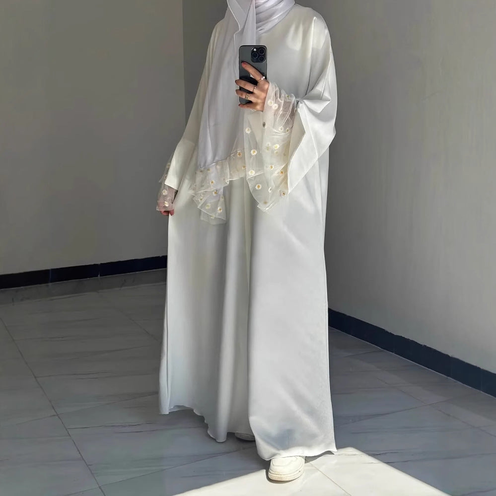 Splicing Lace Daisy Dress