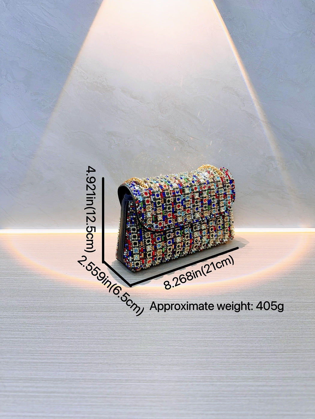 حقائب يد كروس بودي مرصعة بأحجار الراين والكريستال 