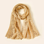 Plain Crinkle Long Hijab Scarf