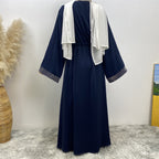 فستان برباط مخيط بختم ساخن