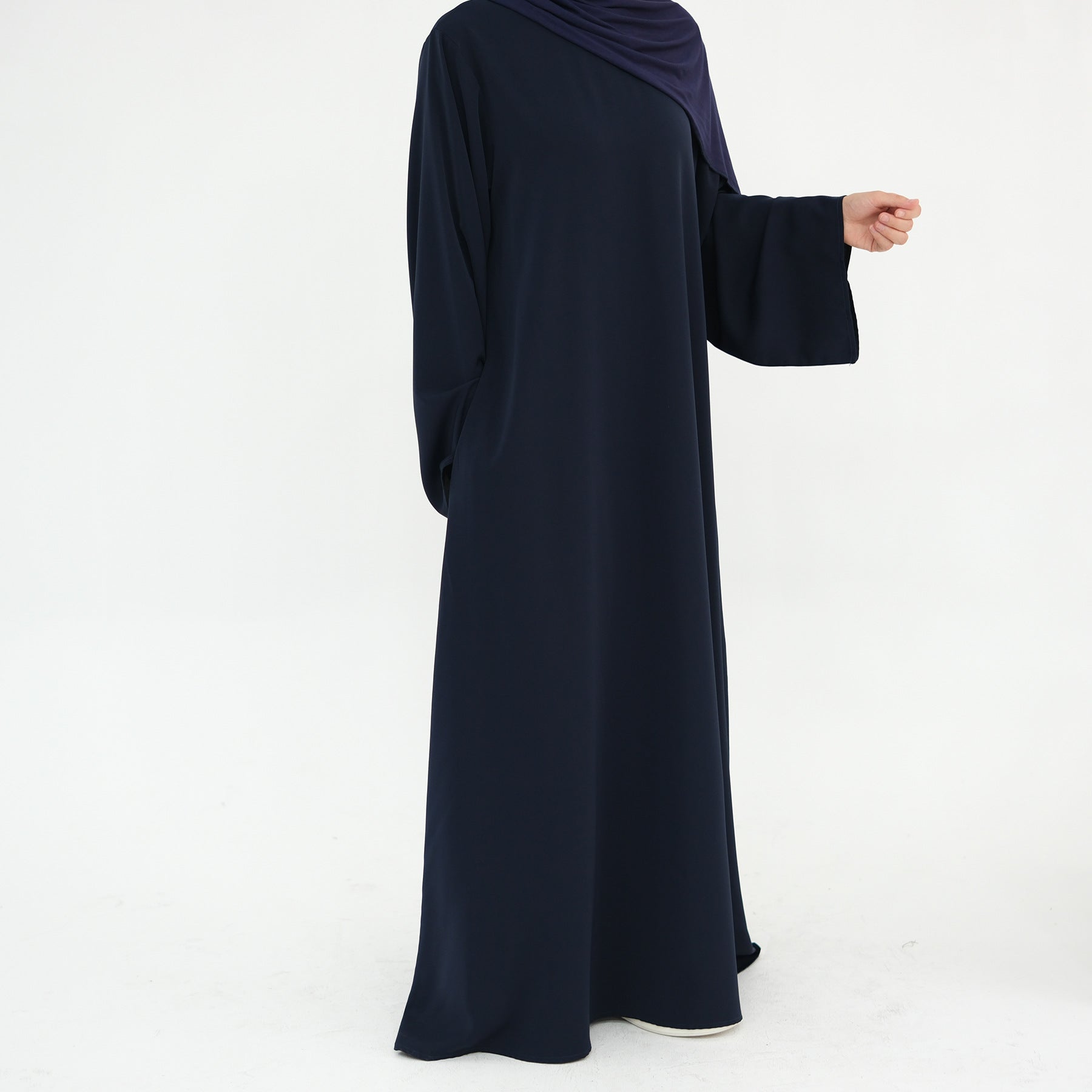 Solid Color Various Styles Abaya Dresses