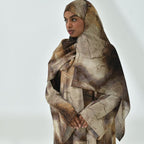 Fashion Printed Abaya with Hijab