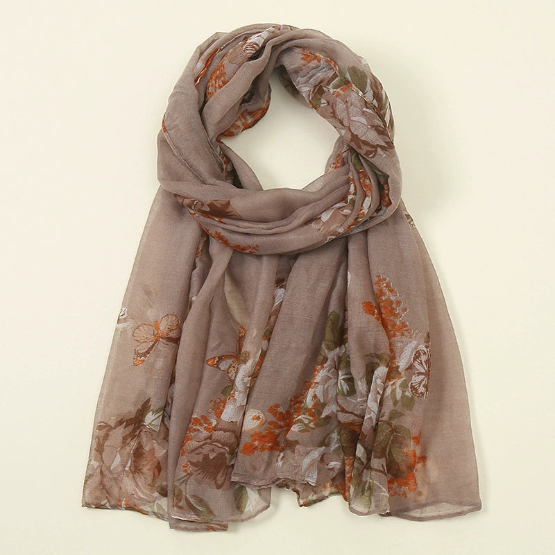 Floral Printed Hijab