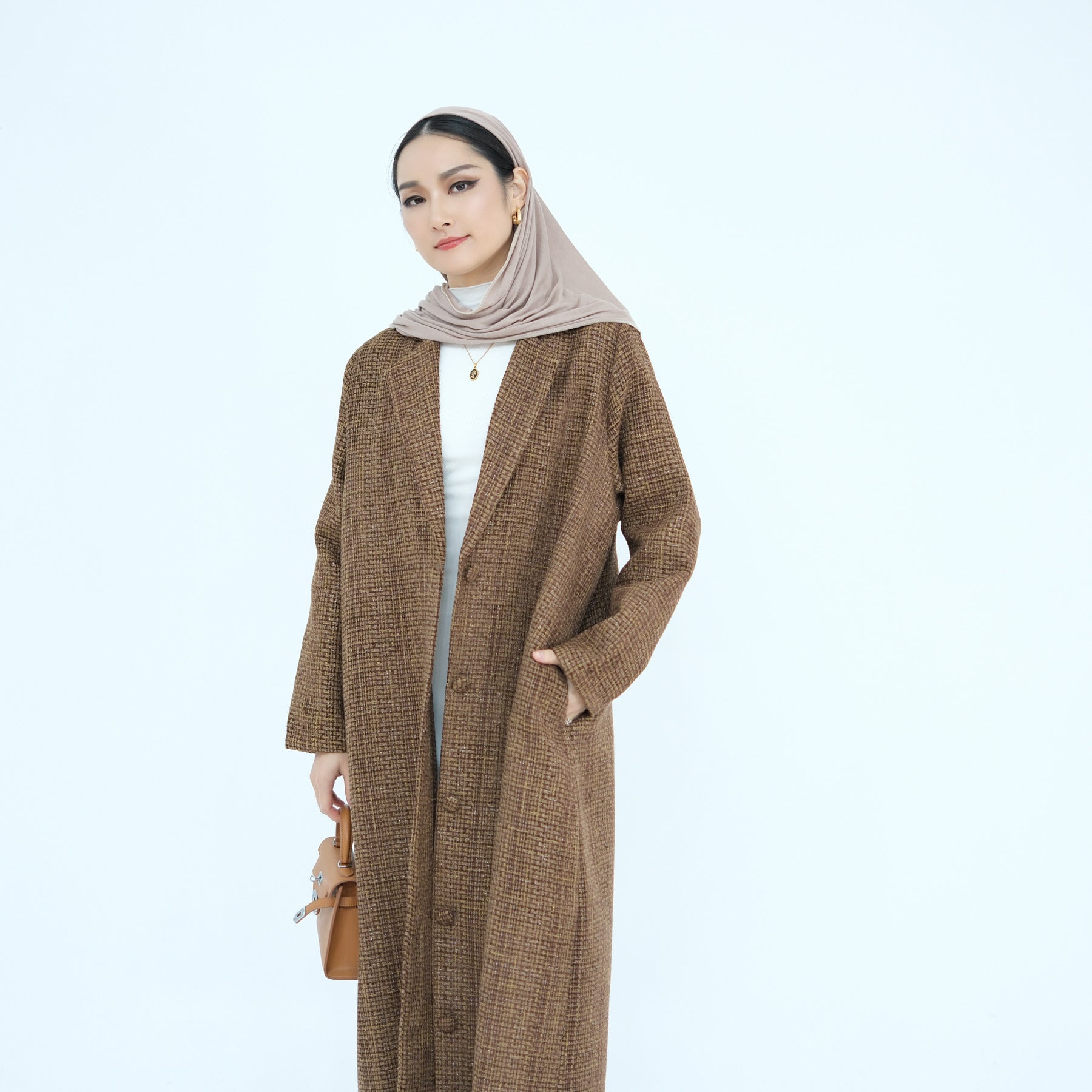 Autumn Winter Thickened Cardigan Abaya
