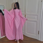 عباية بأكمام طويلة 