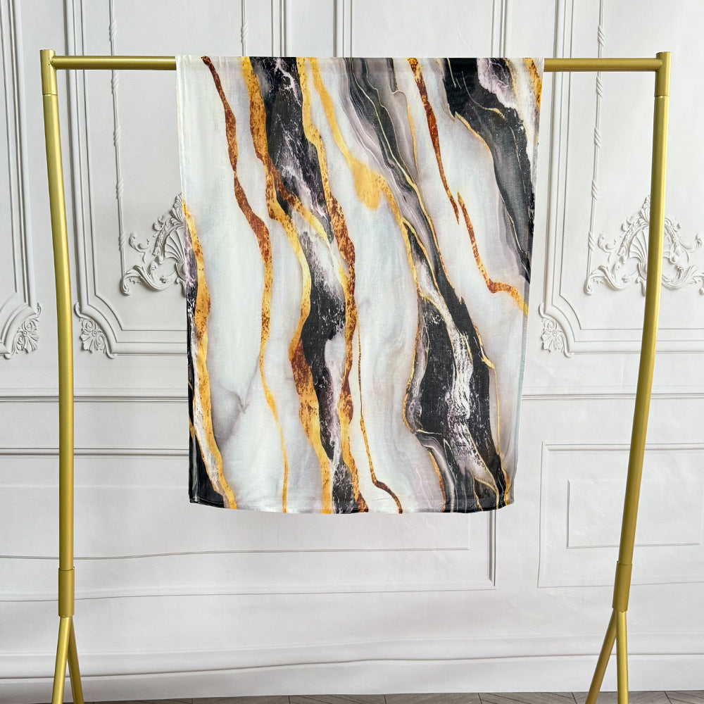 Watercolor Printed Hijab