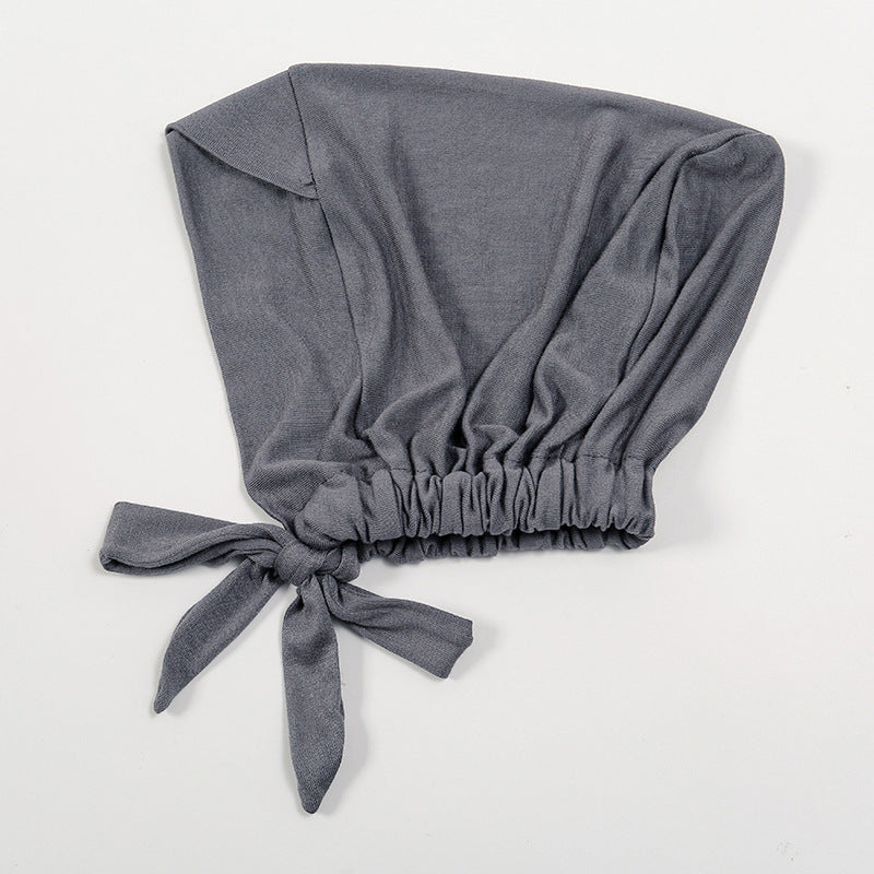 Modal Elastic Cross Strap Base Hijab