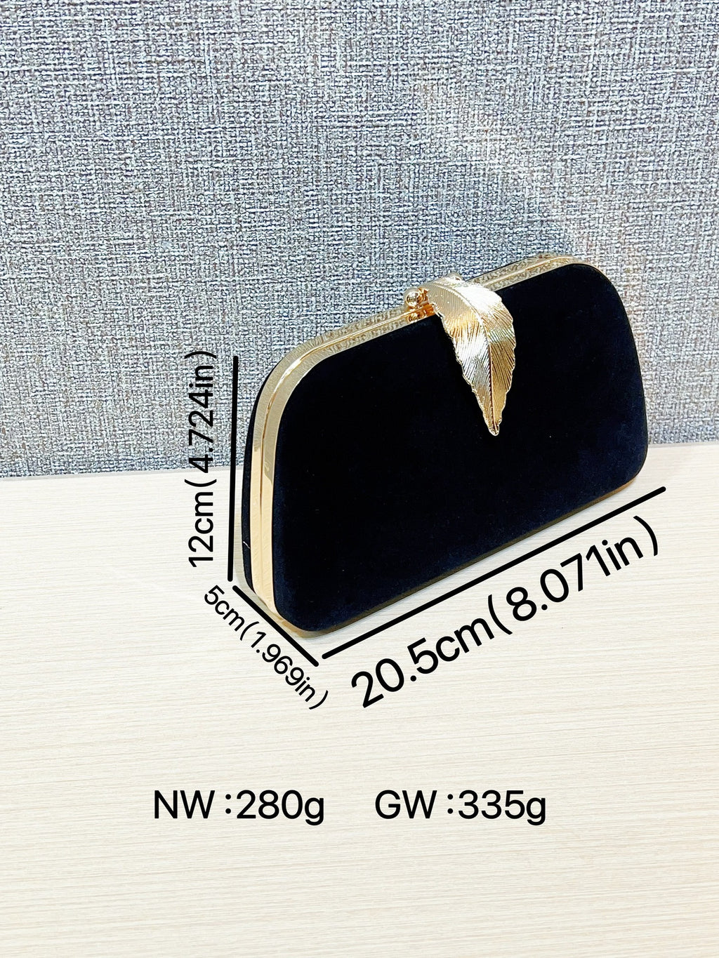 حقيبة يد كلاتش من تيمبيرامينت بانكيت 