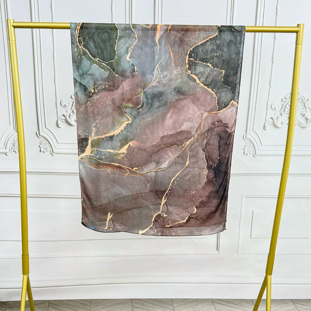 Watercolor Printed Hijab