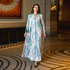 Sequins Abayas - Blue