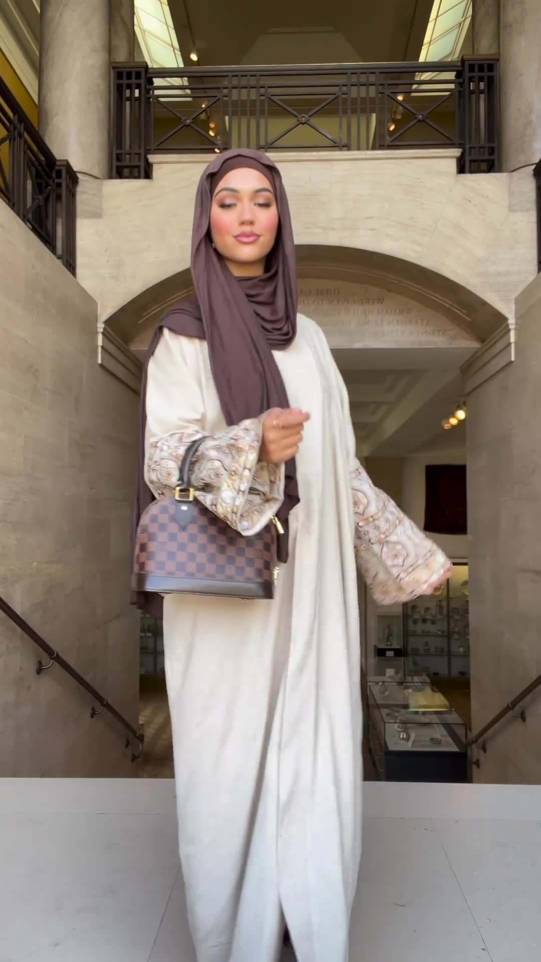 Bohemian Bubble Sleeves Abaya