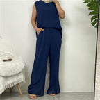 Dot Abaya, Top and Pants 3 Piece Set