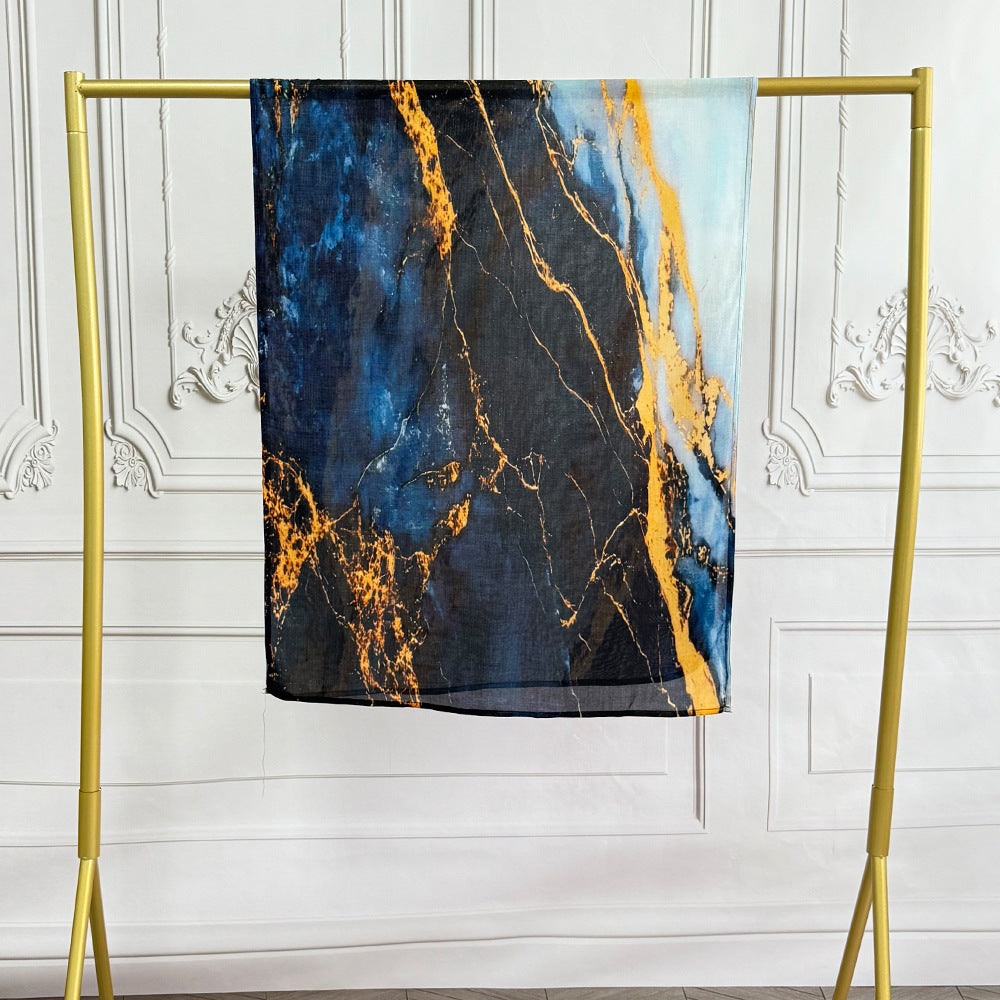 Watercolor Printed Hijab