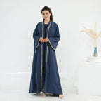 Gold Yoke Abaya