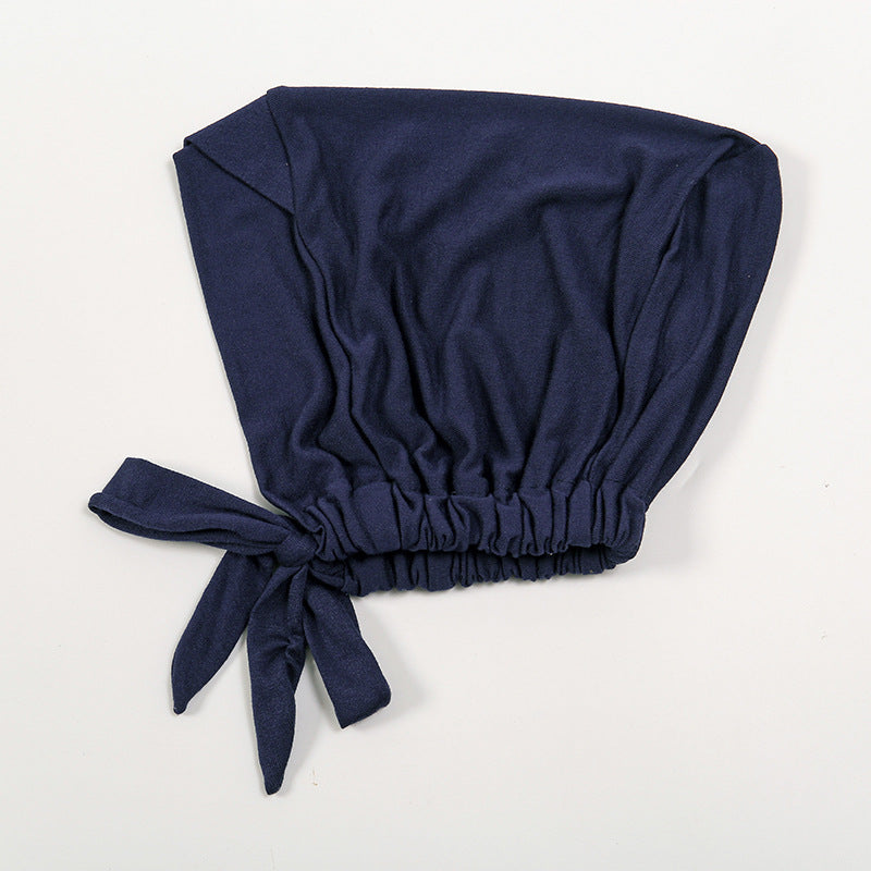 Modal Elastic Cross Strap Base Hijab