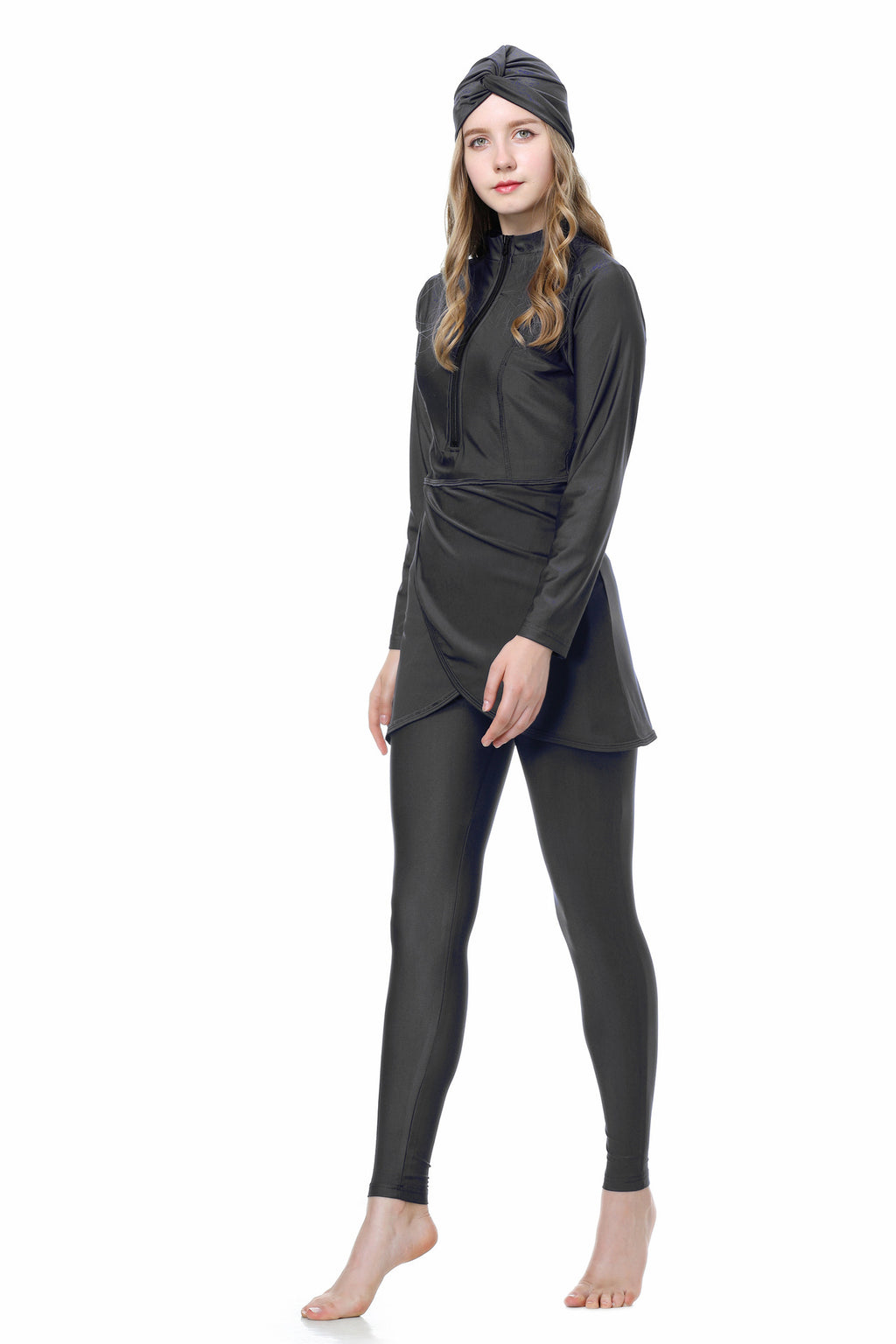 3 Piece Zipper Guard Burkini