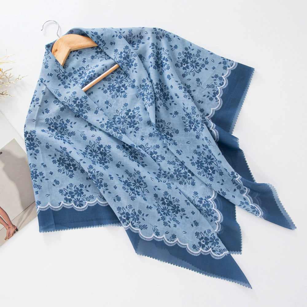 100 Color Wave Printed Hijab 1-25