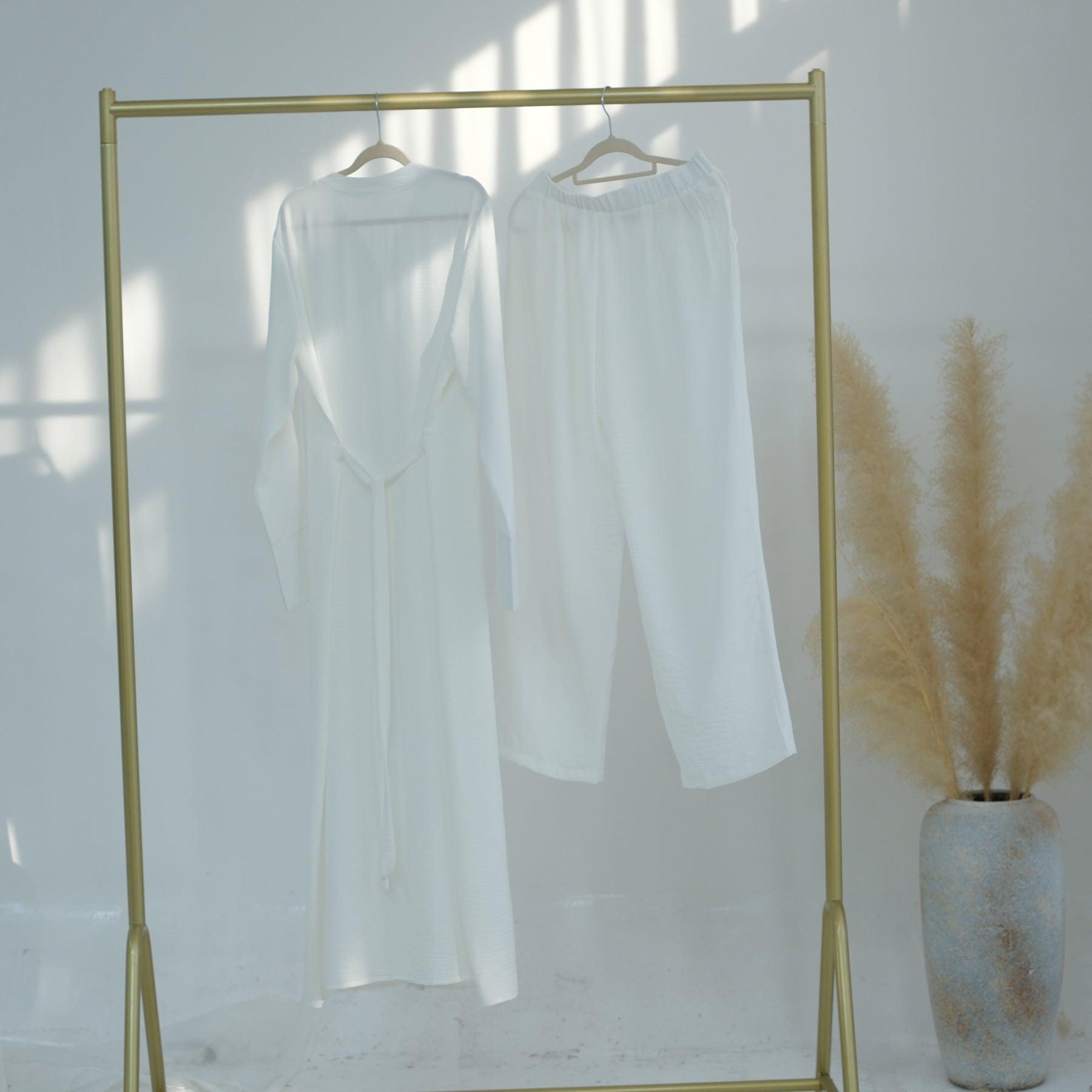 Long Robes Abaya and Pants Set