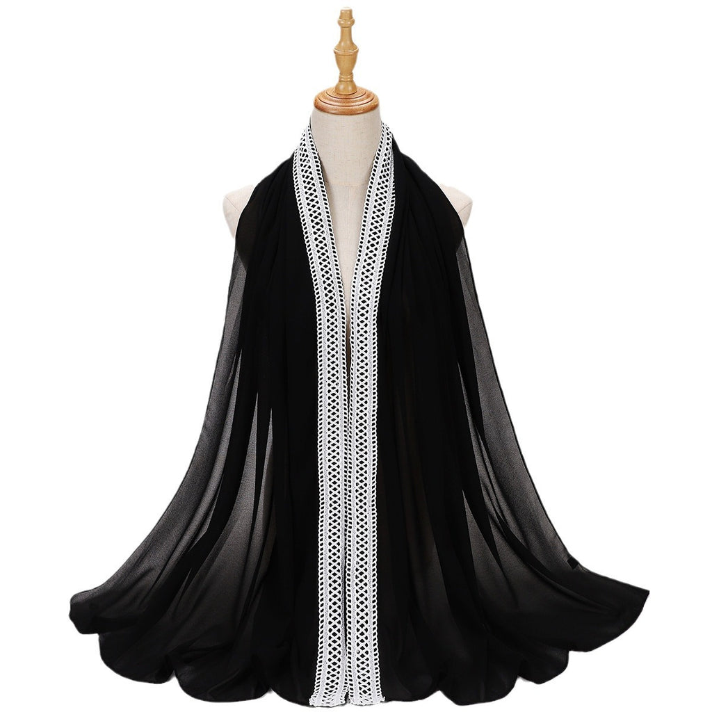 Chiffon Lace Hijab