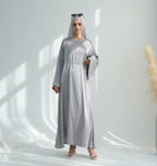 Women Casual Elegant Dress with Hijab