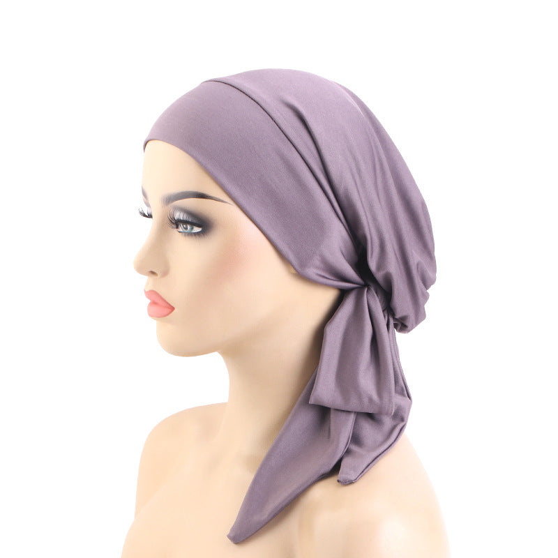 Elastic Headband Cap Hijab