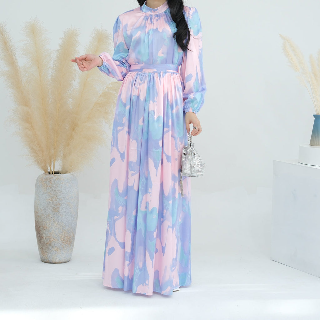 Women  Printed Evening Dress