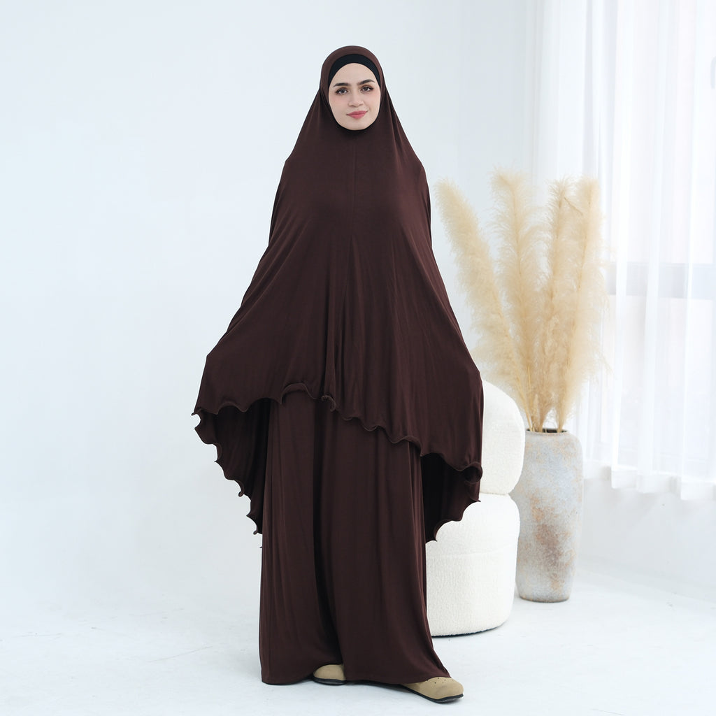 Solid Color Overhead Jilbab