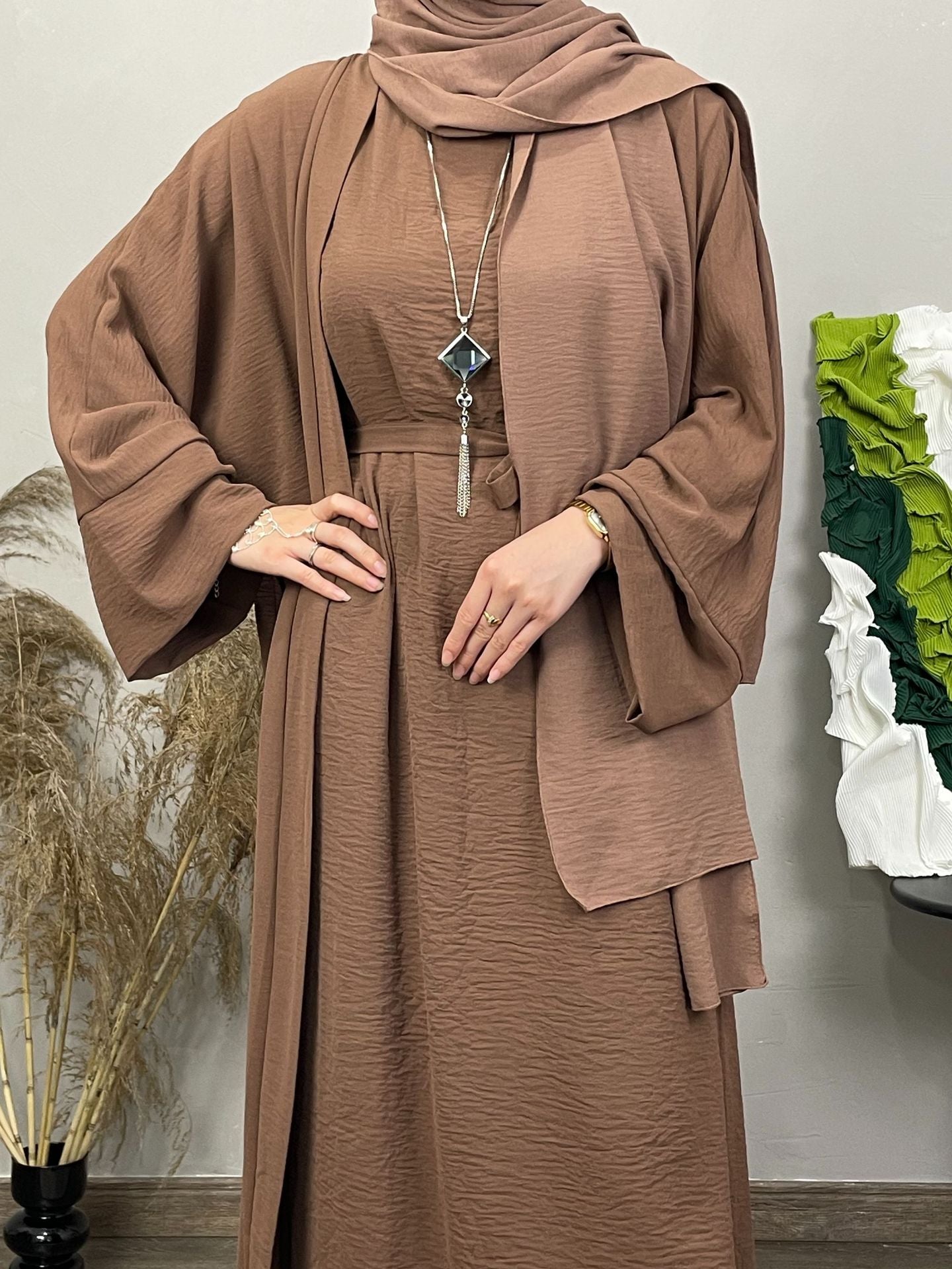 Socialite Style 4PCS Abaya