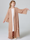 Ramadan Stylish Open Front Abaya Dress
