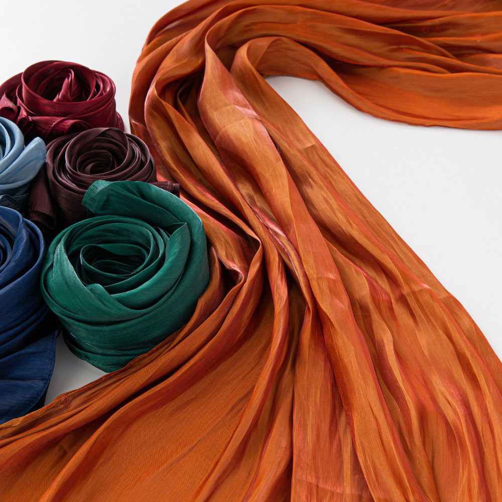Solid Color Lightweight Hijab Scarf