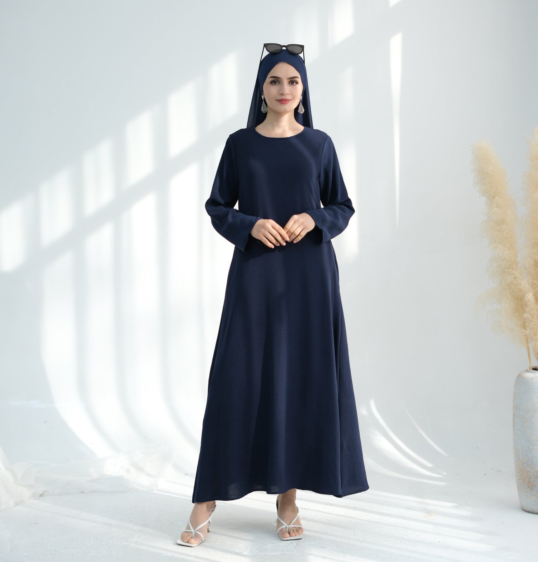Two-piece Abaya with Double Sleeves