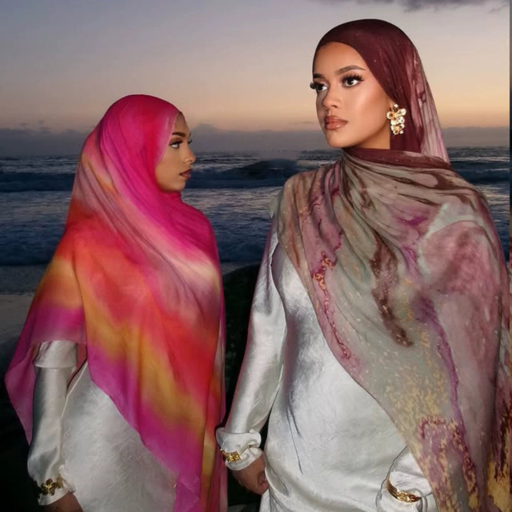 Colorful Printed Hijab