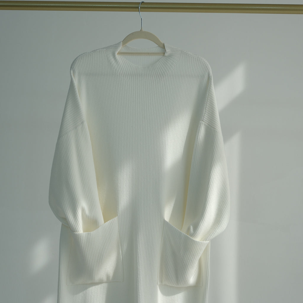 Thick Knitted Loose Sweater Dress