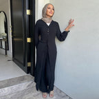 Long Robes Abaya and Pants Set