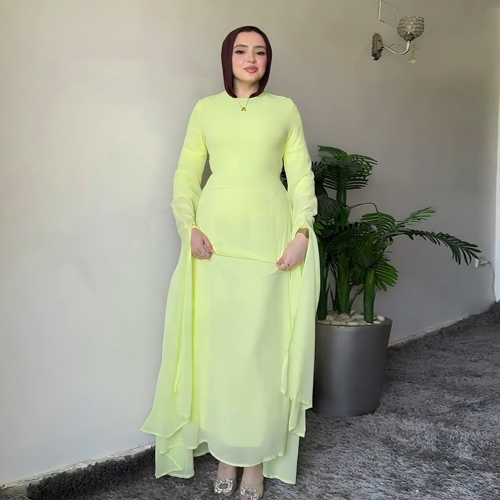 Double Layered Elegant Dress