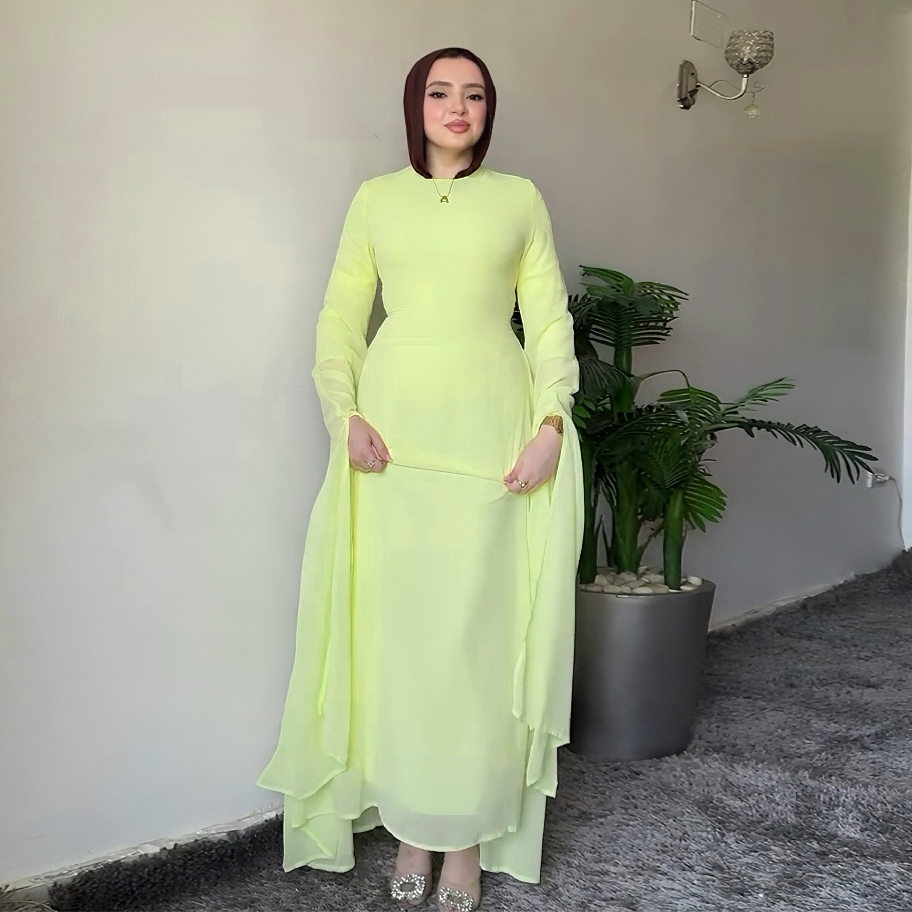 Double Layered Elegant Dress