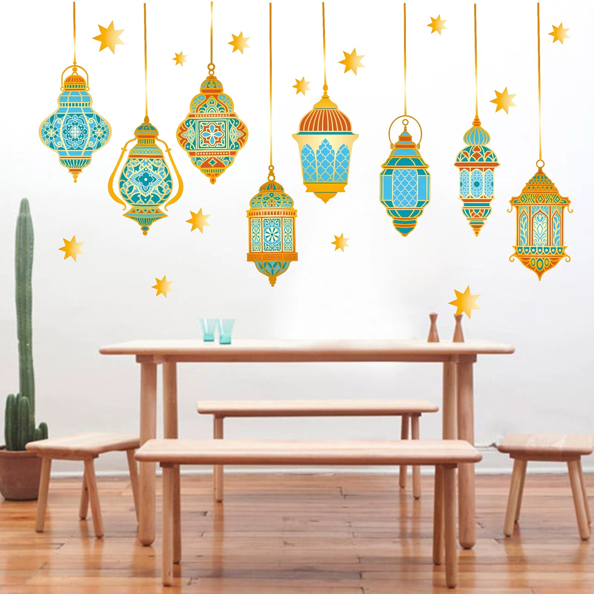 Ramadan Decorative Wall PVC Stickers