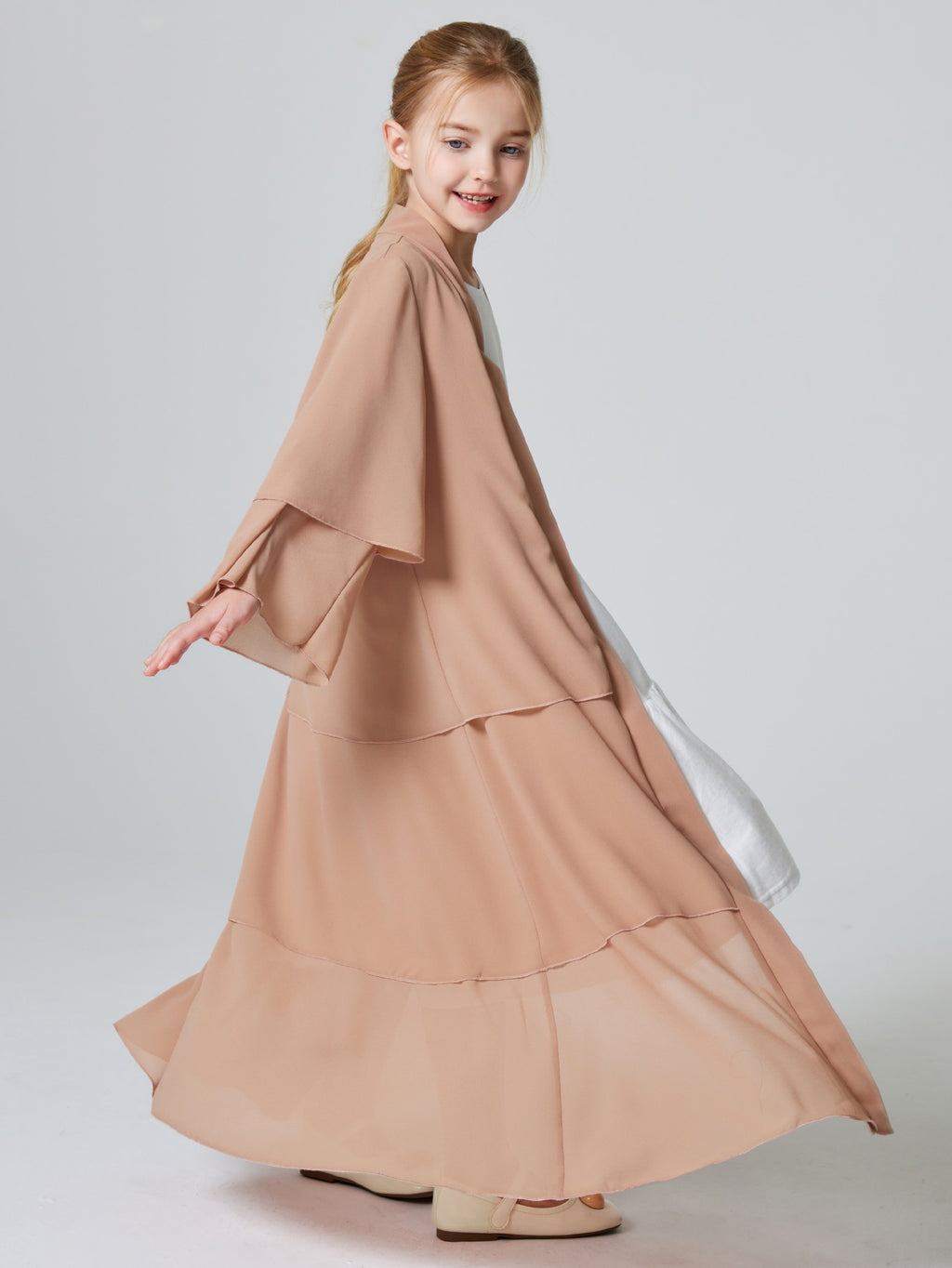 Ramadan Stylish Open Front Abaya Dress