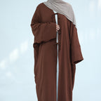 Elegant Tie Open Abaya