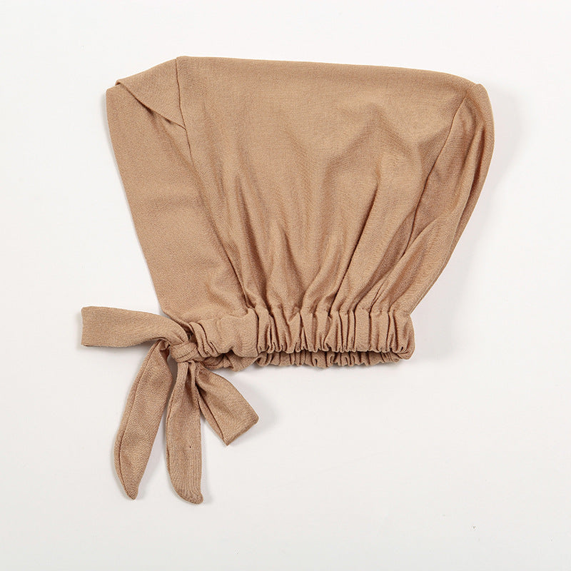 Modal Elastic Cross Strap Base Hijab