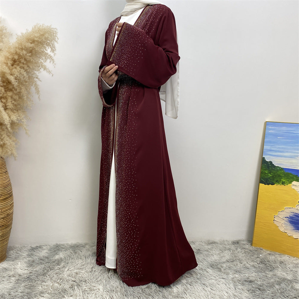 Women Glitter Thick Abayas