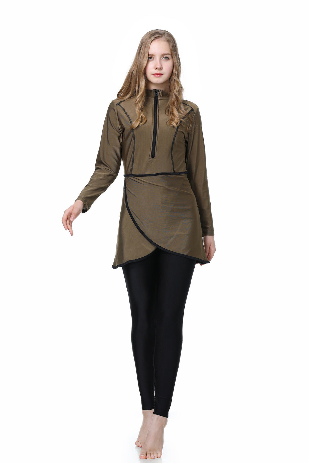 3 Piece Zipper Guard Burkini