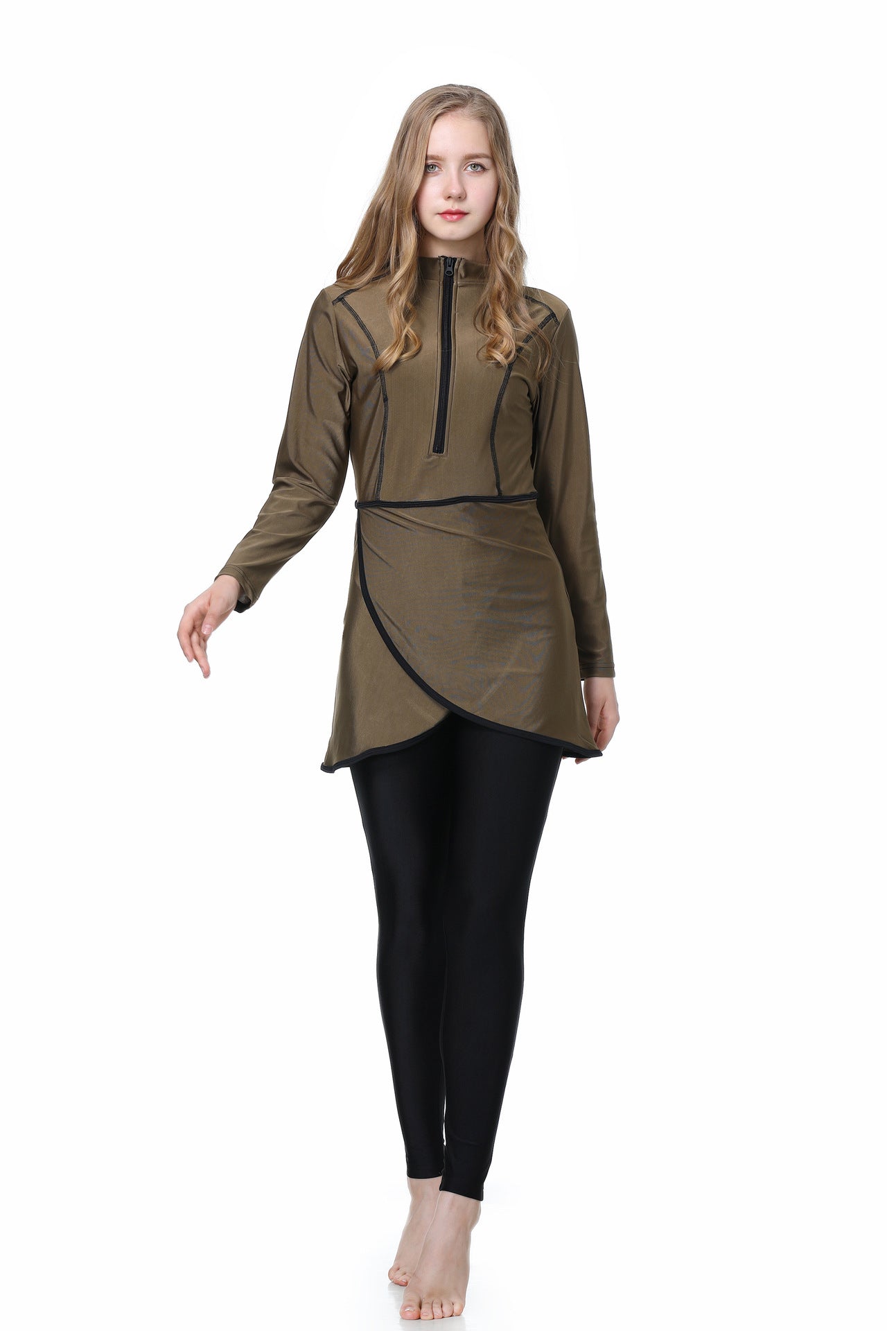 3 Piece Zipper Guard Burkini