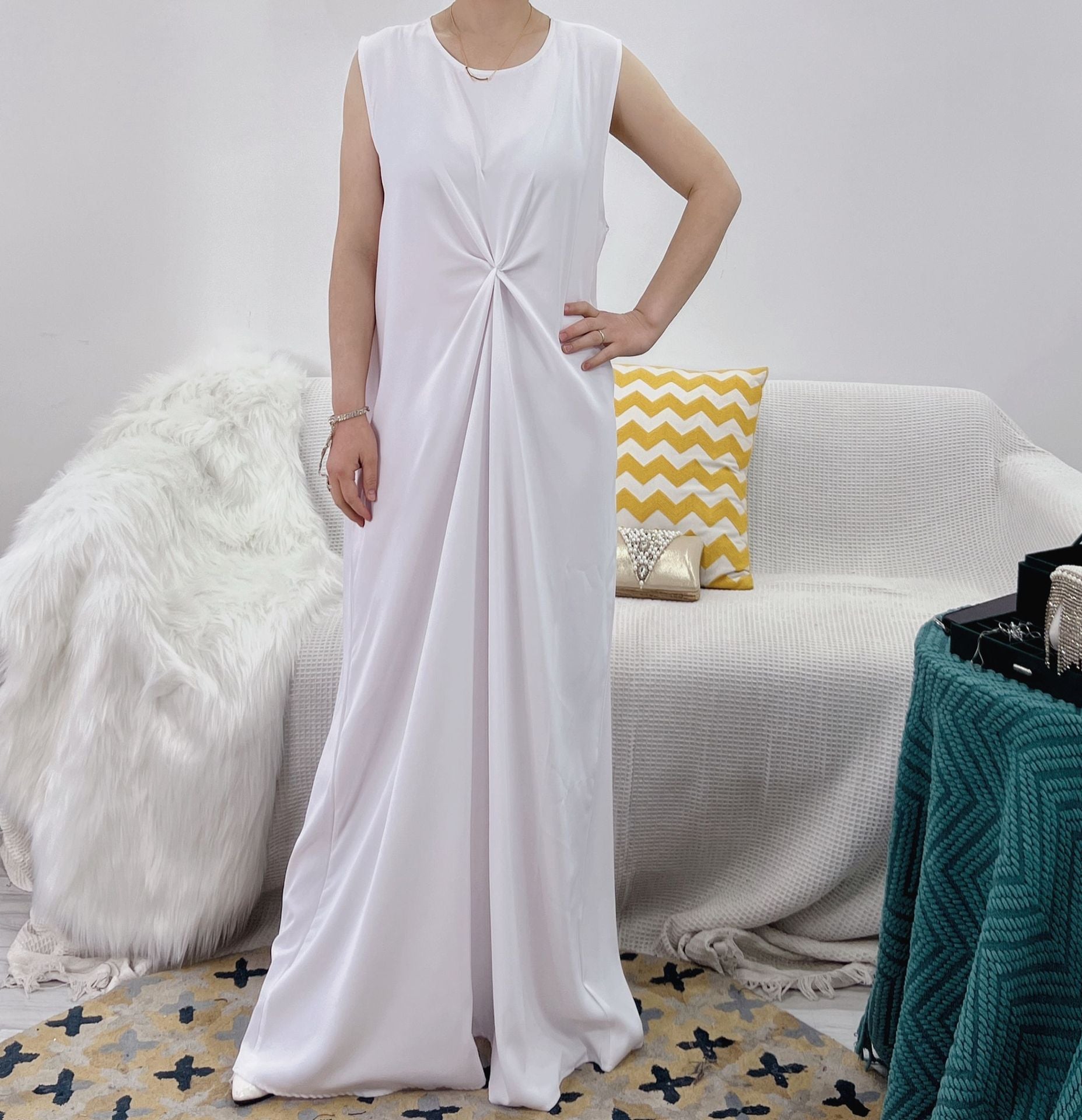 Bottom Vest Long Skirt