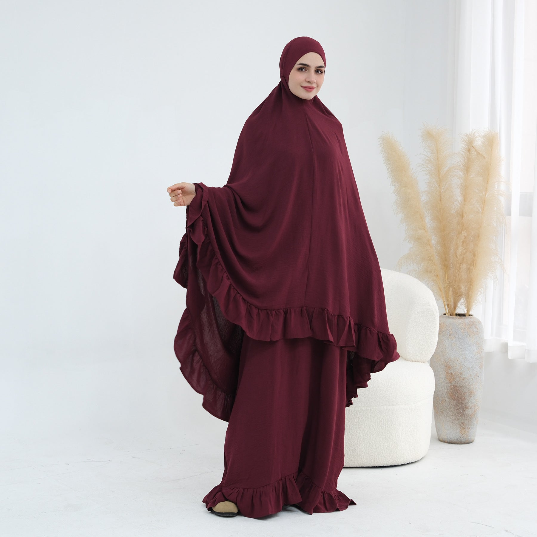 Muslim Full Cover Layers Khimar