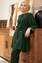 Hot Loose Top Flared Pants 2-piece Set